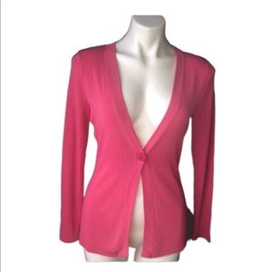 💁🏽‍♀️Pink One Button Cardigan by NY&Co.